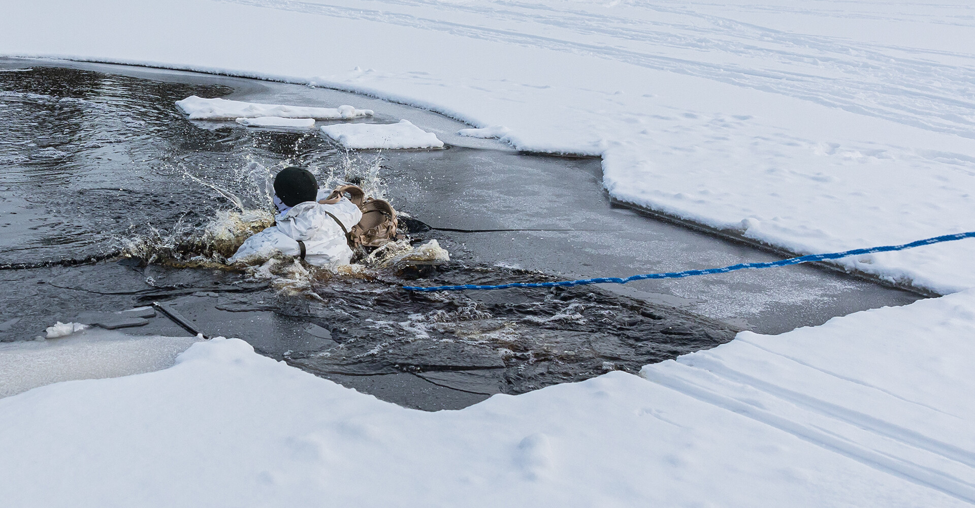 Que faire lorsque la glace cède sous vos pieds 